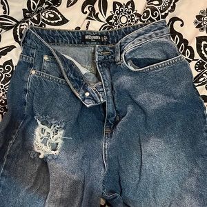 Missguided Tall Dark Denim Jeans